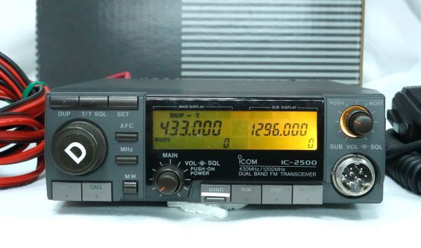 無線 アイコム IC-2500Dタイプ 430/1200MHz Yahoo!オークション - アイコム IC-2500D 430/1200MHz ハイ