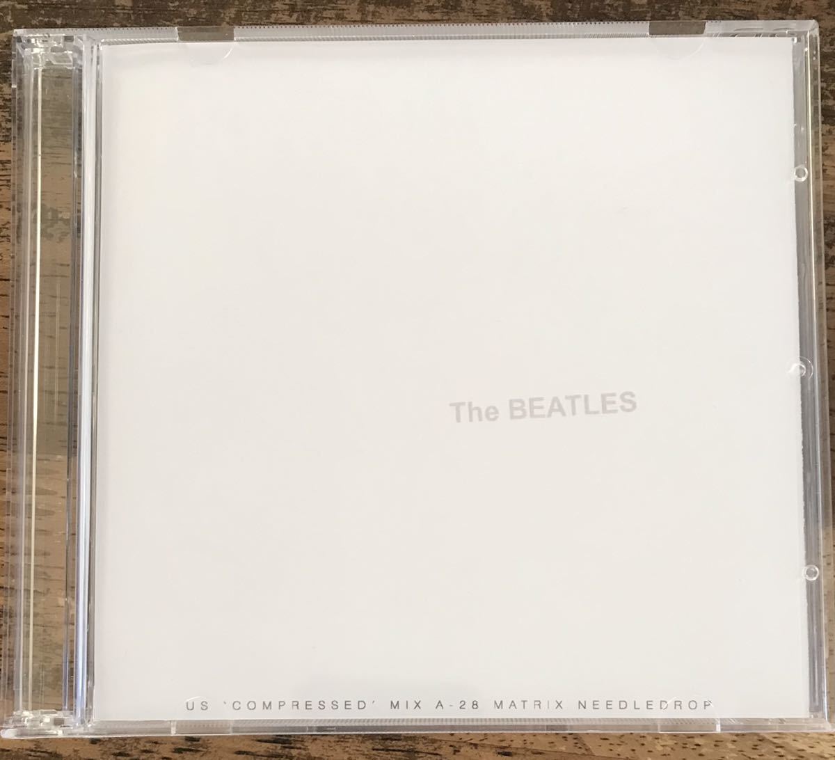 究極コンプミックス盤 / The Beatles / White Album (2CDR) / US Compressed Mix A-28 Matrix Needledrope / ビートルズ / 「ホワイトアル_画像2