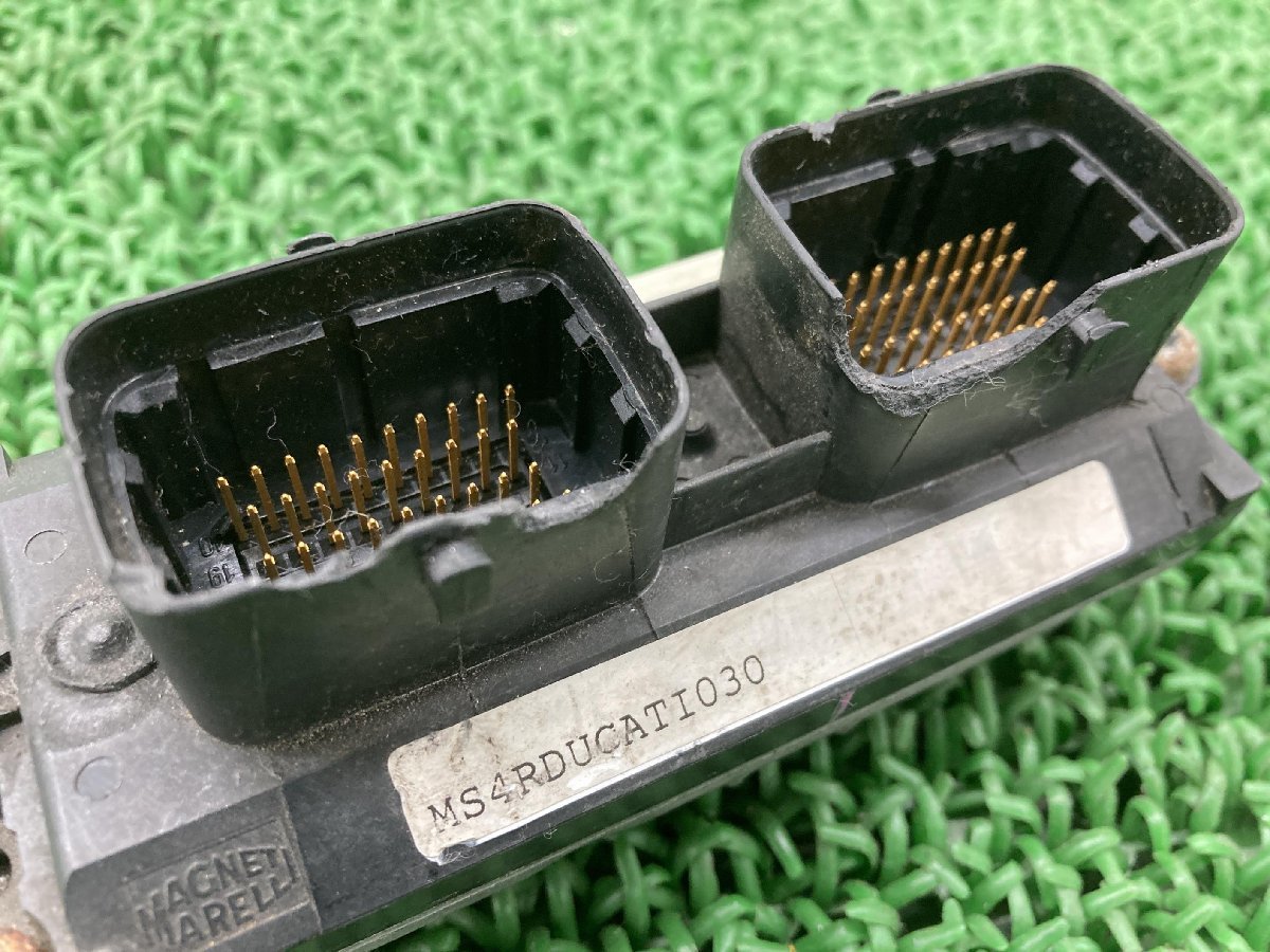 MS4R ECU 2216DO08 ドゥカティ 純正 中古 バイク 部品 モンスターS4R エンジンコントロールユニット 修復素材に 機能的問題なし_2216DO08