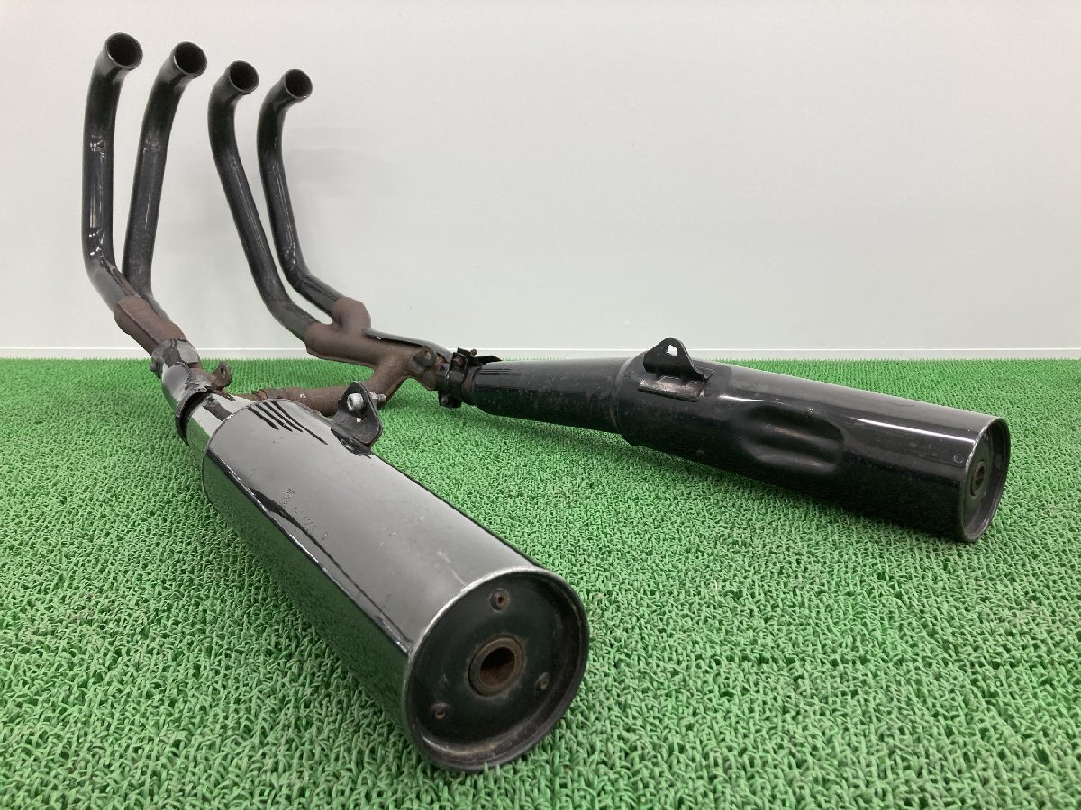 GPZ900R muffler K290 Kawasaki original used bike parts ZX900A normal full exhaust koke scratch less shortage of stock vehicle inspection "shaken" Genuine