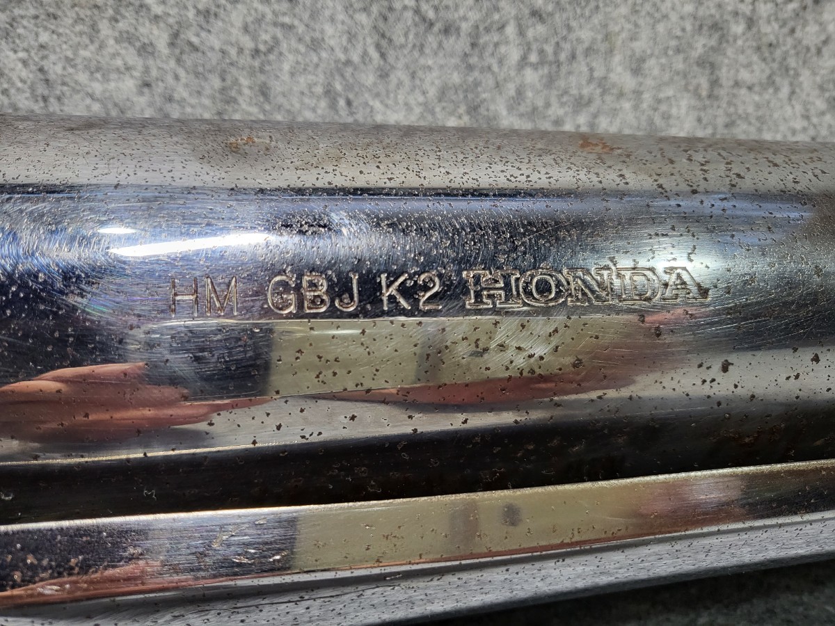 中古品 ホンダ スーパーカブカスタム50 FI 純正 マフラー HM GBJ K2 HONDA 検 スーパーカブ AA01 C50 _画像8