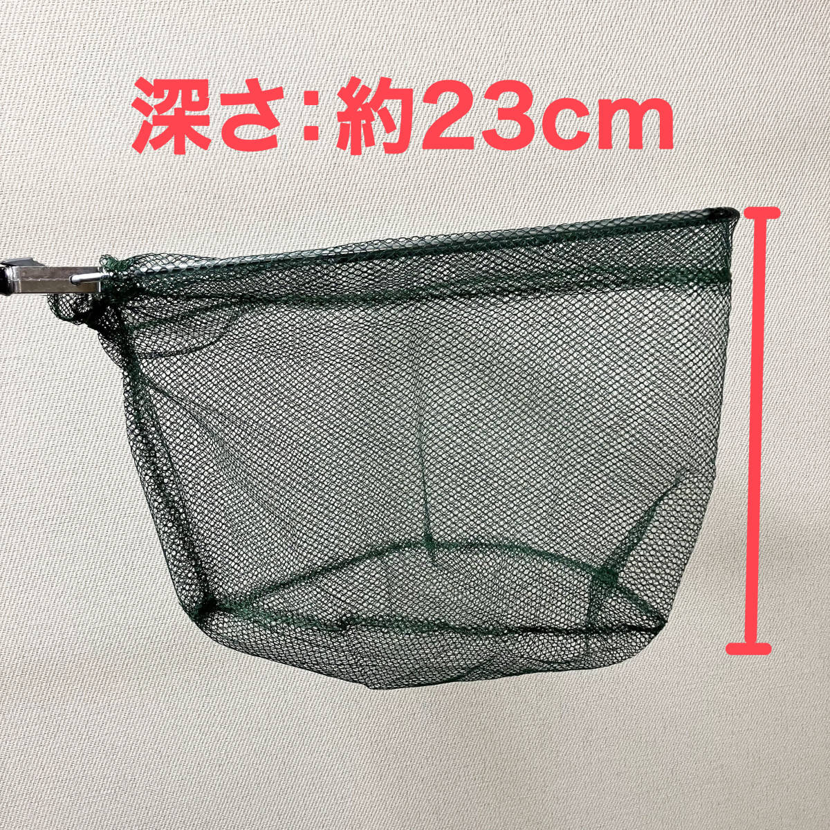 伸縮式 タモ網 最長170cm コンパクトに折り畳める ランディングネット たも網 玉網_画像8