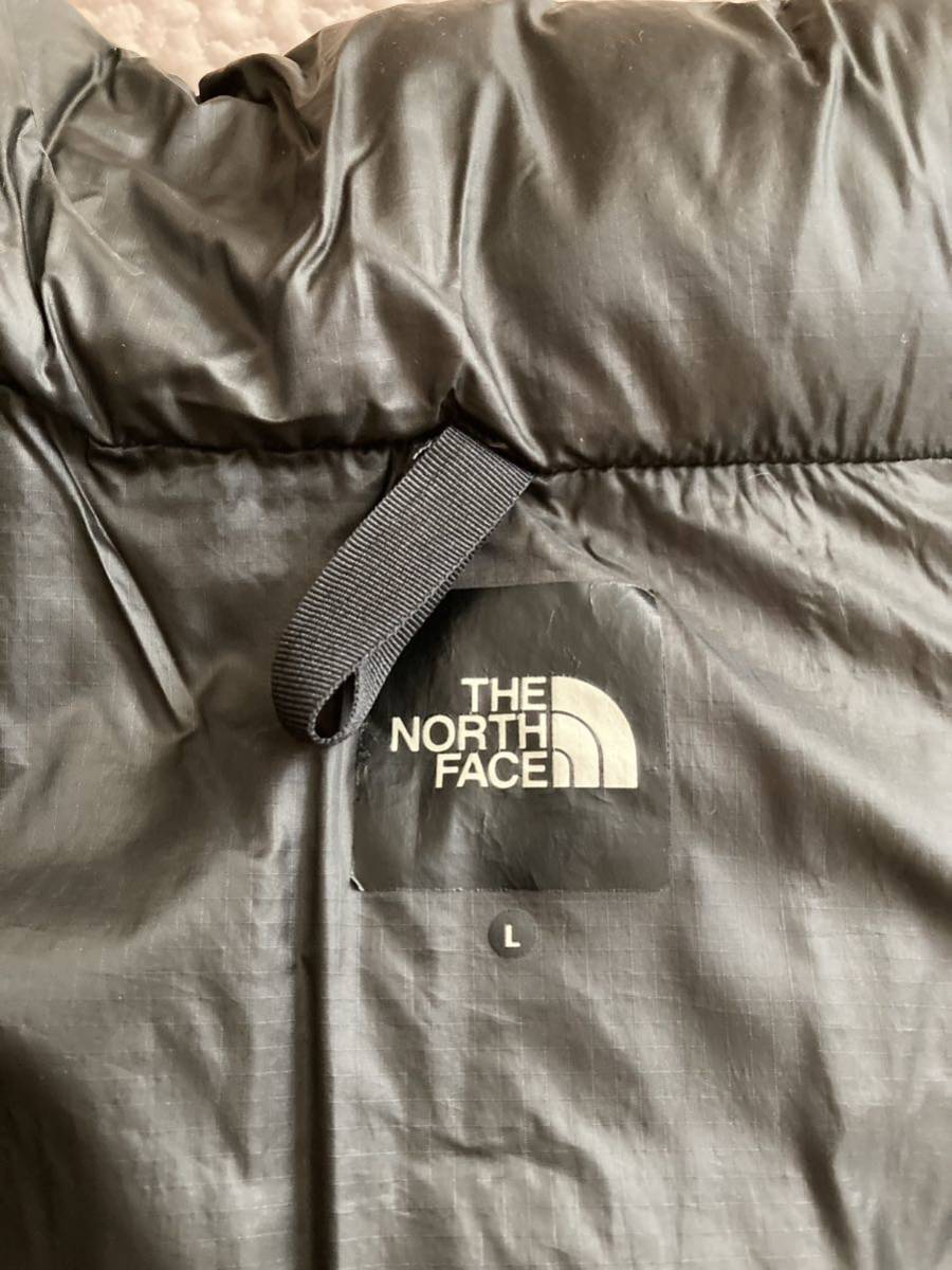 ザノースフェイス THE NORTH FACE ウィンドストッパー ダウンシェルコート Lミドル丈 ジップアップ 総裏地 カーキ NDW91964 ■レディース_画像4