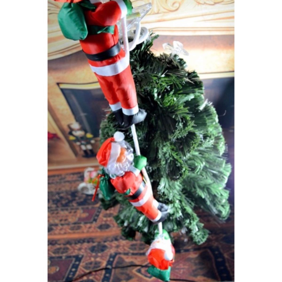 綱渡り サンタクロース クリスマス オーナメント ツリー 装飾 サンタ パーティ レトロ