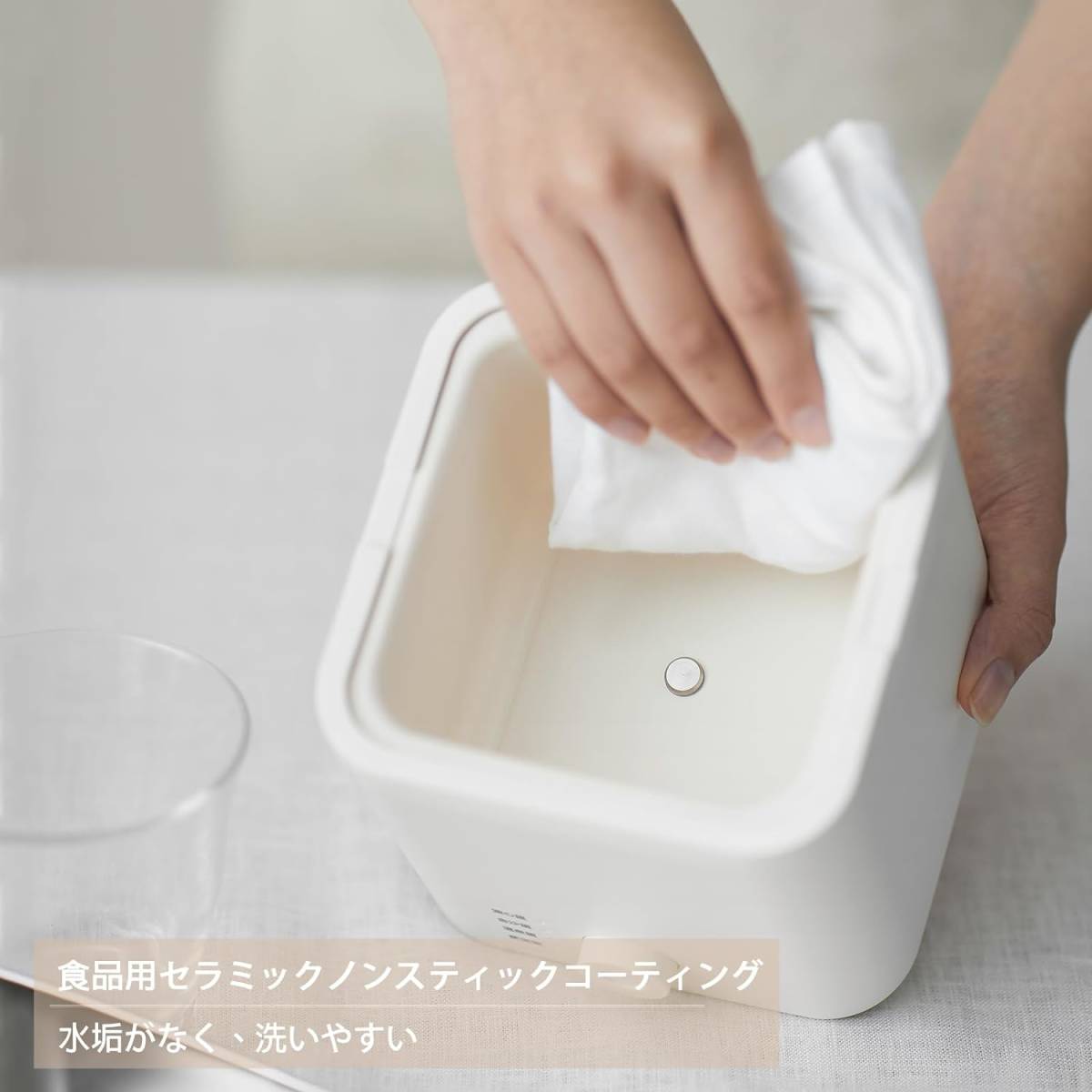 スマートゆで卵器 ワンタッチ調理 半熟卵 かたゆで卵 料理 美味しい 温泉卵 茶碗蒸し 低温調理 4個用 お一人用 さわやかでヘルシーな味わい_画像6