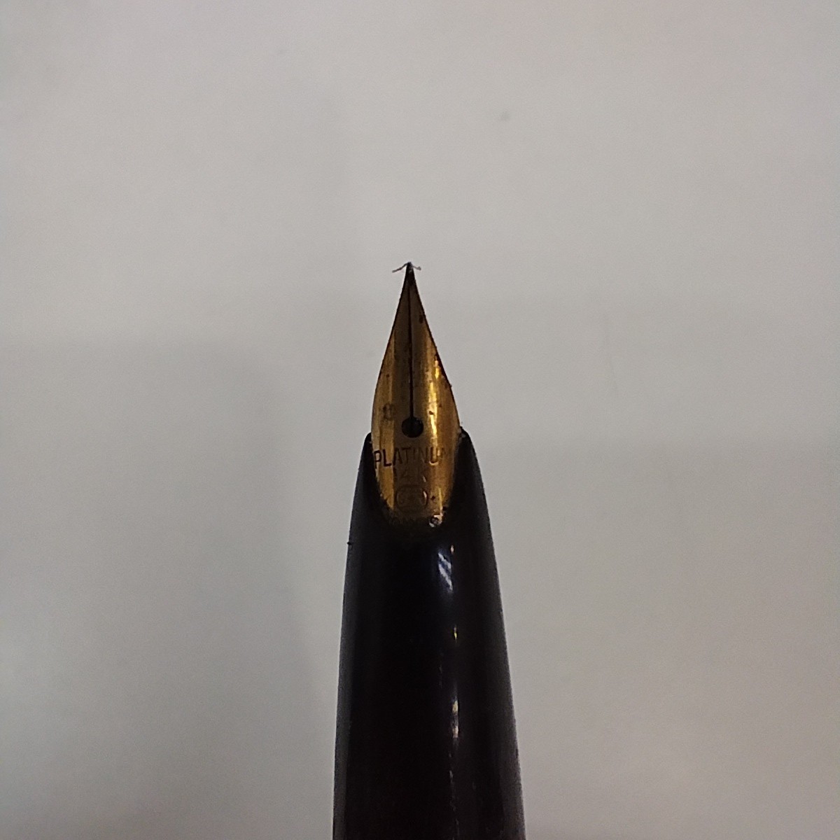 【TC1111】万年筆 パイロット PILOT ゴールド SHINE GOLD HONEST PEN A 14K刻印あり コレクション 趣味_画像2