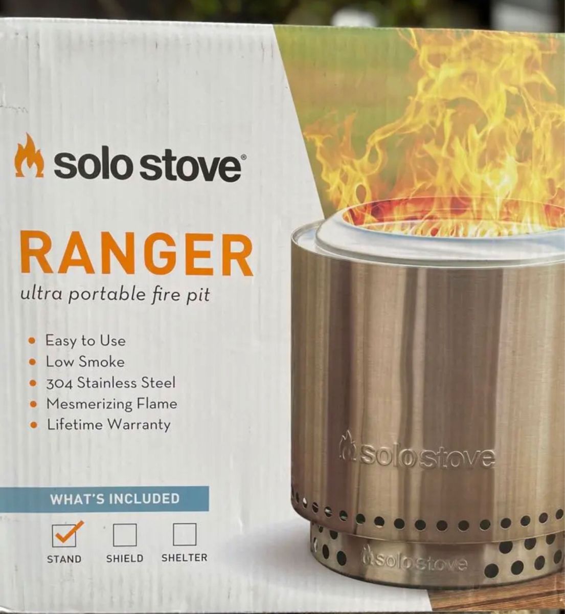 新品全国送料無料 SOLO STOVE RANGER ソロストーブ レンジャー スタンド 収納ケース付属 二次燃焼 限定1個