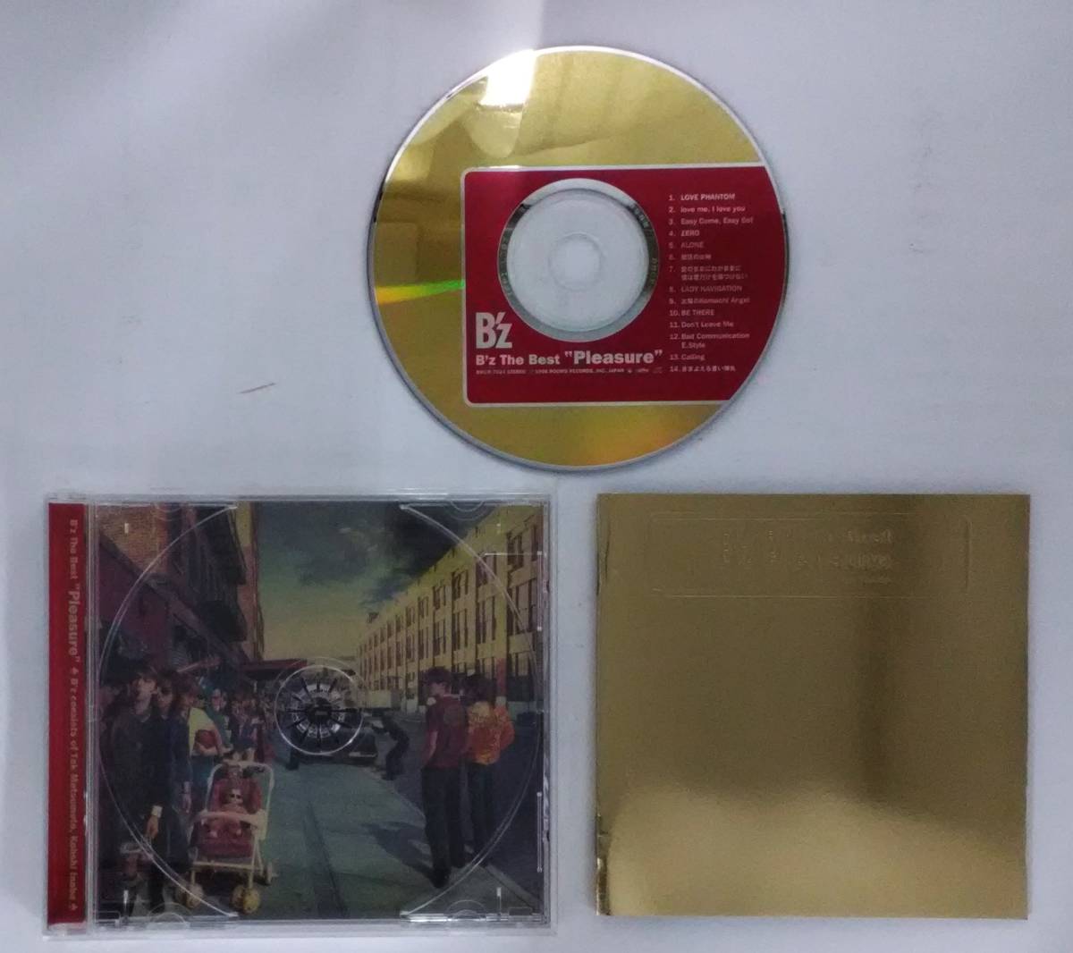 万1 10077 B'z The Best “Pleasure【CDアルバム】スリーブケース付き , BMCR-7024_画像3