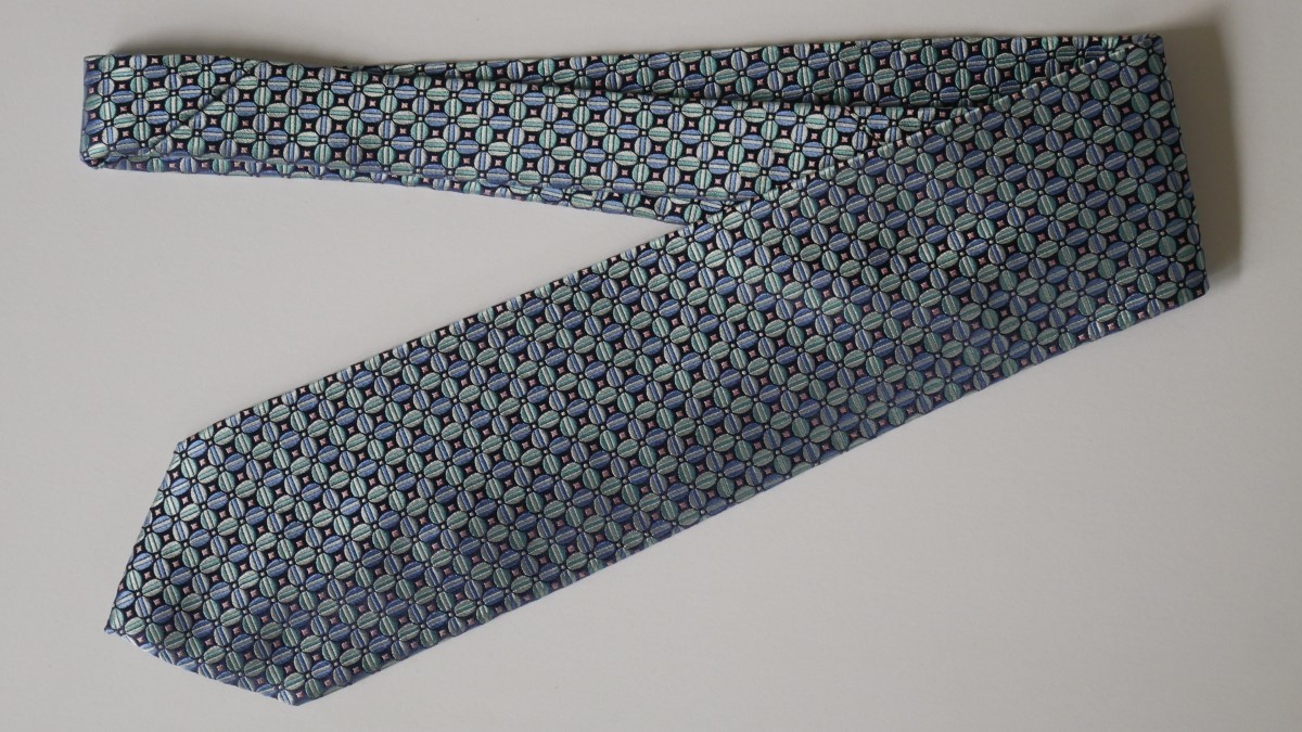  unused . close [CELINE Celine ]USED brand necktie /m113-GG5-36-40