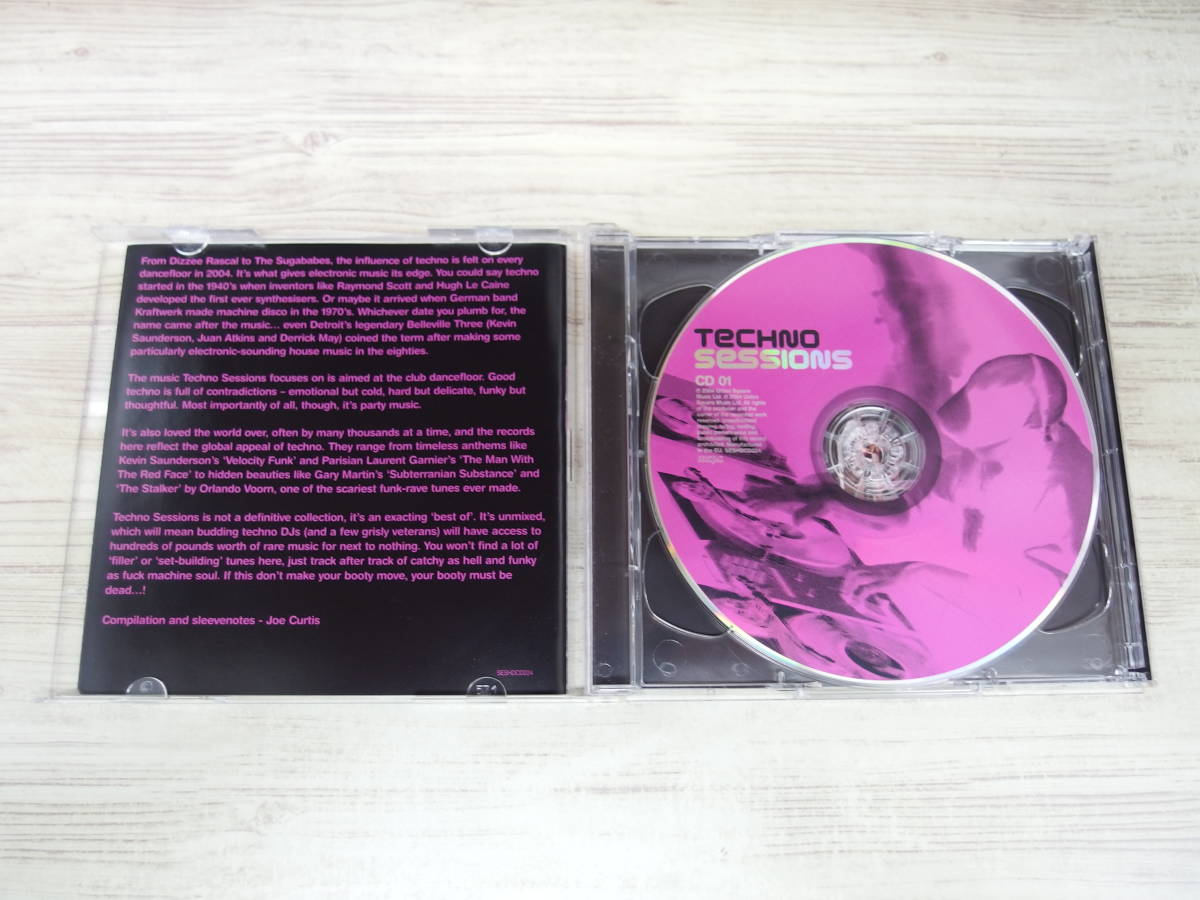 CD・2CD / Techno Sessions / Various Artists /『D16』/ 中古_画像4