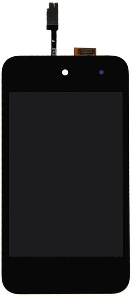 ◆送料無料◆iPod touch4 アイポットタッチ 液晶画面 液晶画面 ブラック Black 黒色 修理 互換品_画像1