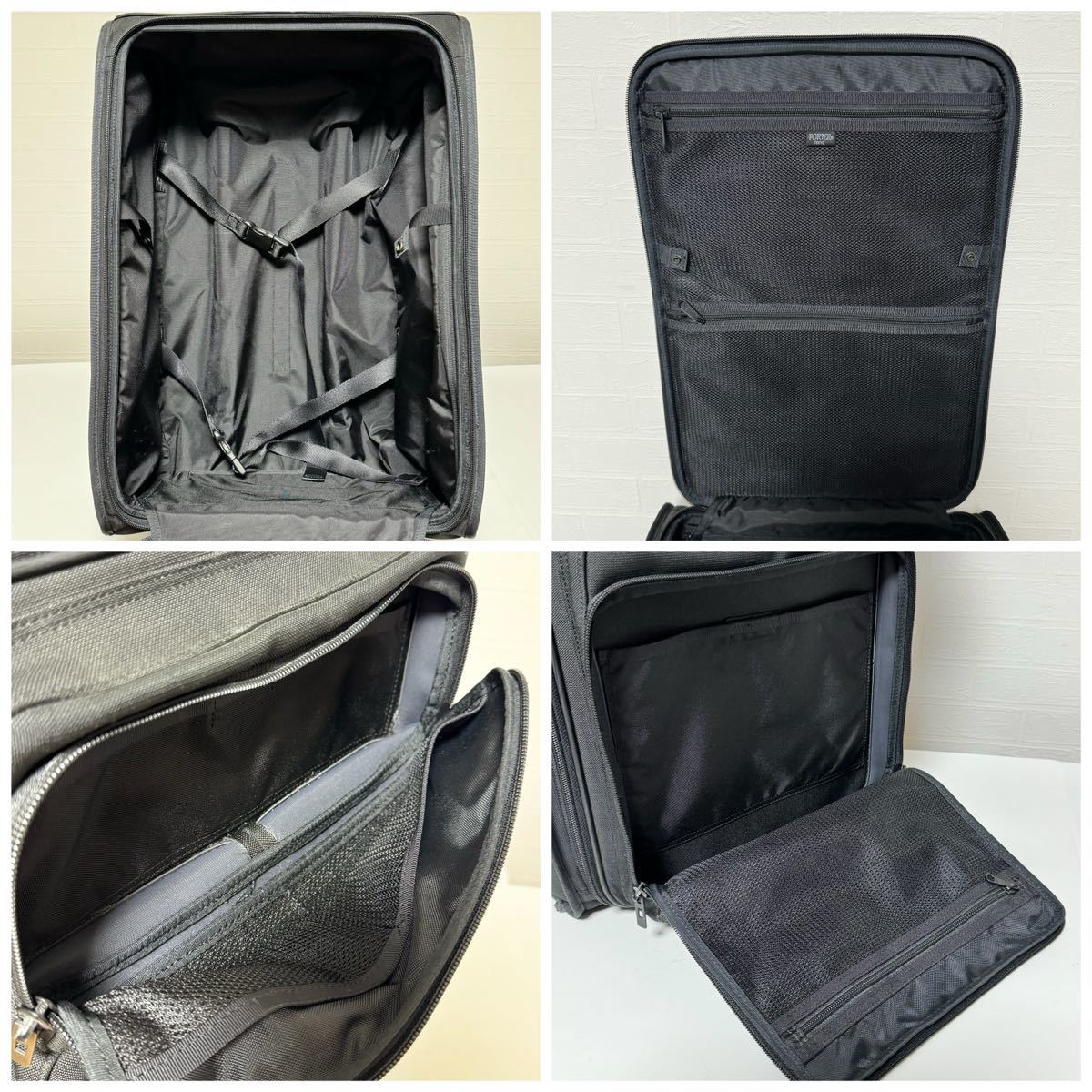 PORTER Porter Yoshida Kaban carry bag Carry case suitcase Toro Lee bag travel Carry 2 wheel ga- men to case attaching .