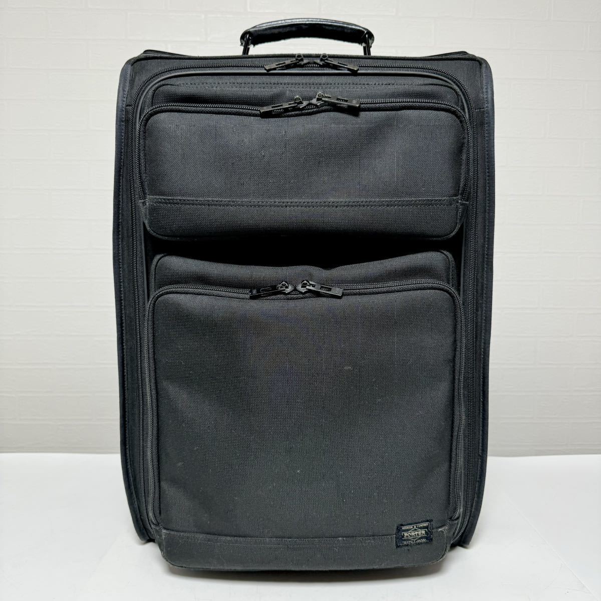 PORTER Porter Yoshida Kaban carry bag Carry case suitcase Toro Lee bag travel Carry 2 wheel ga- men to case attaching .