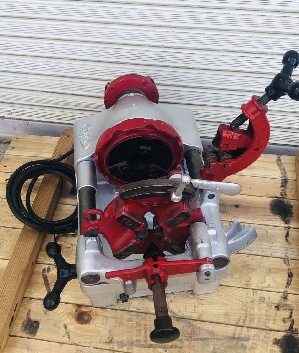 ねじ切り機 パイプマシン レッキス REX レッキス工業 mini40A ねじ切り機 パイプマシン レッキス REX レッキス工業 mini40A