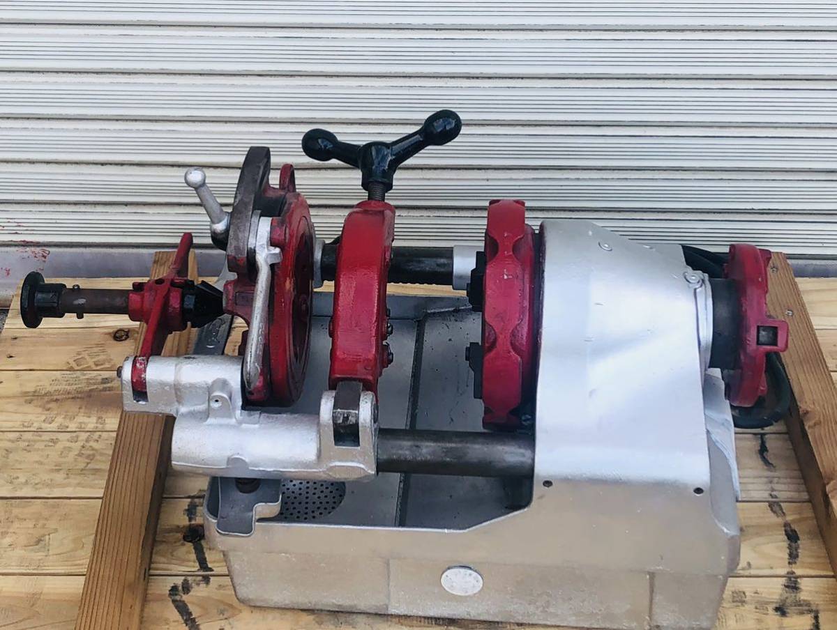 ねじ切り機 パイプマシン レッキス REX レッキス工業 mini40A ねじ切り機 パイプマシン レッキス REX レッキス工業 mini40A