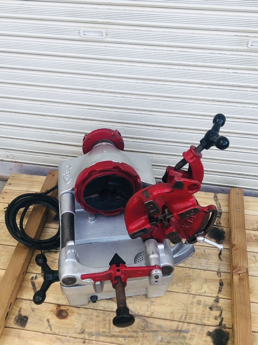 ねじ切り機 パイプマシン レッキス REX レッキス工業 mini40A ねじ切り機 パイプマシン レッキス REX レッキス工業 mini40A