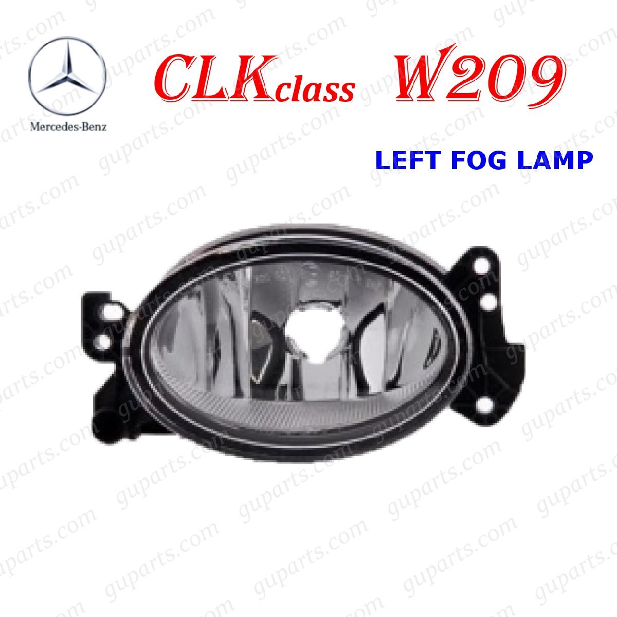 BENZ CLK W209 CLK200 CLK240 CLK320 CLK350 левая противотуманная фара A1698201556 209341 209342 209361 209365 209465 209356 209456