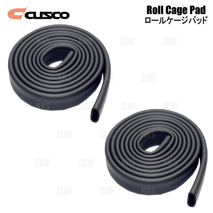 CUSCO Cusco roll bar pad Φ40 exclusive use 5.5m/1.2m black 2 point set (00D-270-PB/00D-270-PB12