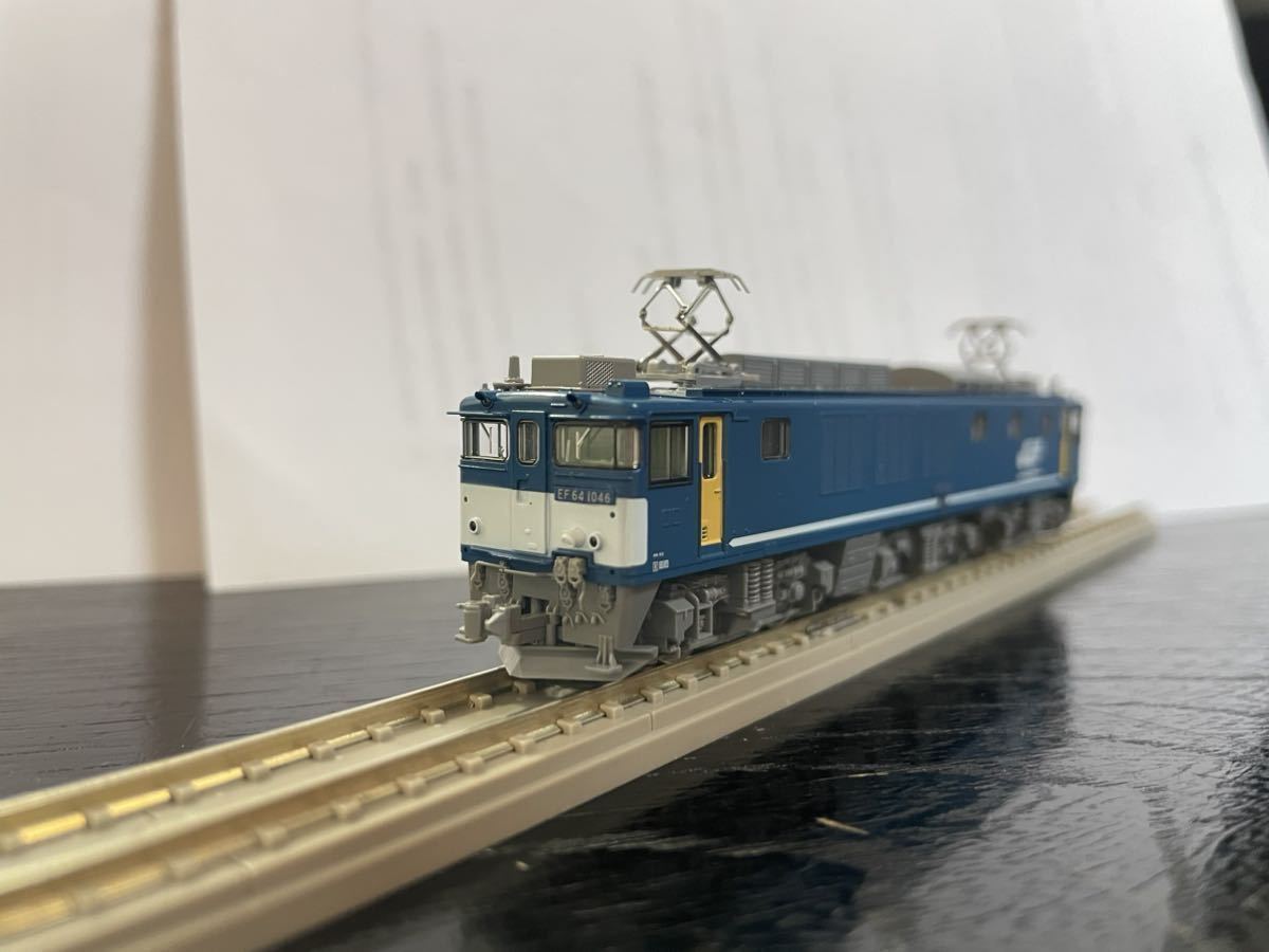 9131 TOMIX EF64 1000 JR貨物更新車　広島工場色　現状品_画像2