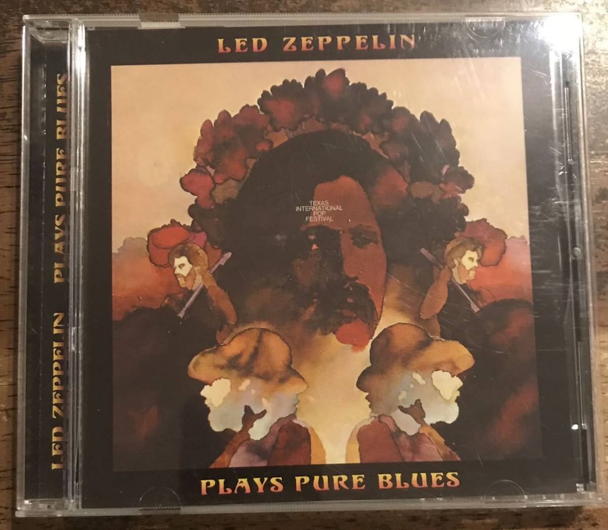 Led Zeppelin レッドツェッペリン ■ Plays Pure Blues (1CDR) Live at Texas International Pop Festival August 31, 1969 / Soundboard_画像1