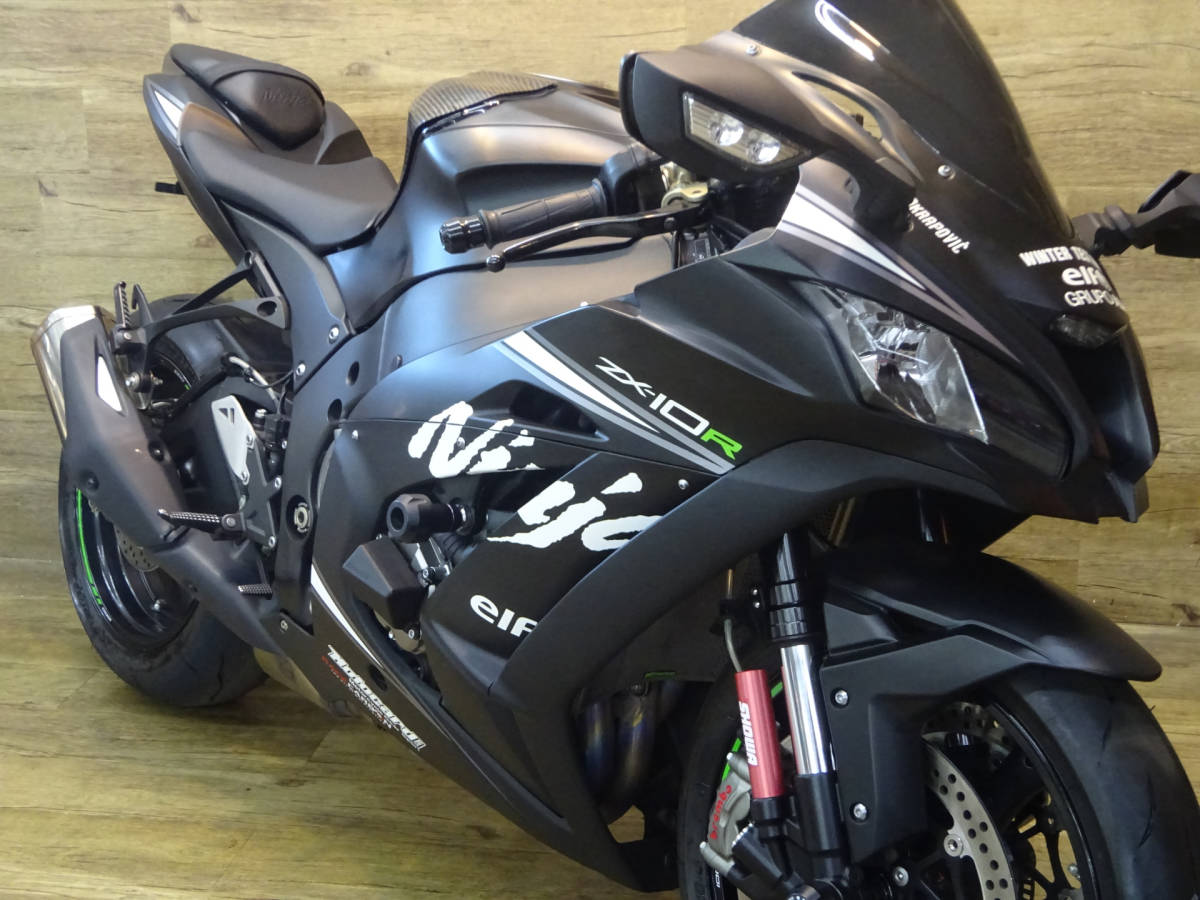 カワサキ　Ｎｉｎｊａ　ＺＸ－１０Ｒ　ABS　カワサキのフラッグシップSS♪ETC♪車検R7/3♪ローンもOKです♪_画像2