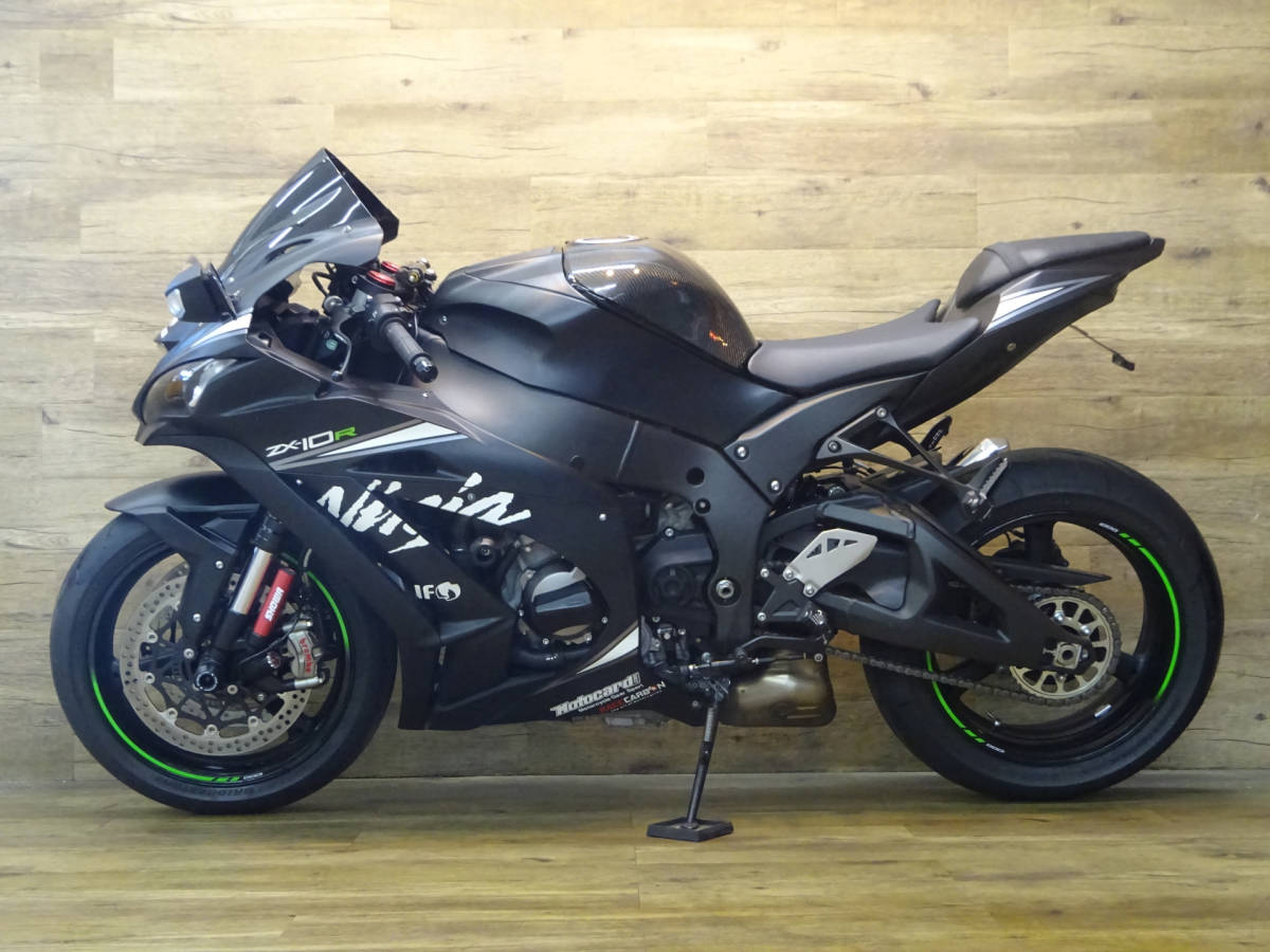 カワサキ　Ｎｉｎｊａ　ＺＸ－１０Ｒ　ABS　カワサキのフラッグシップSS♪ETC♪車検R7/3♪ローンもOKです♪_画像9