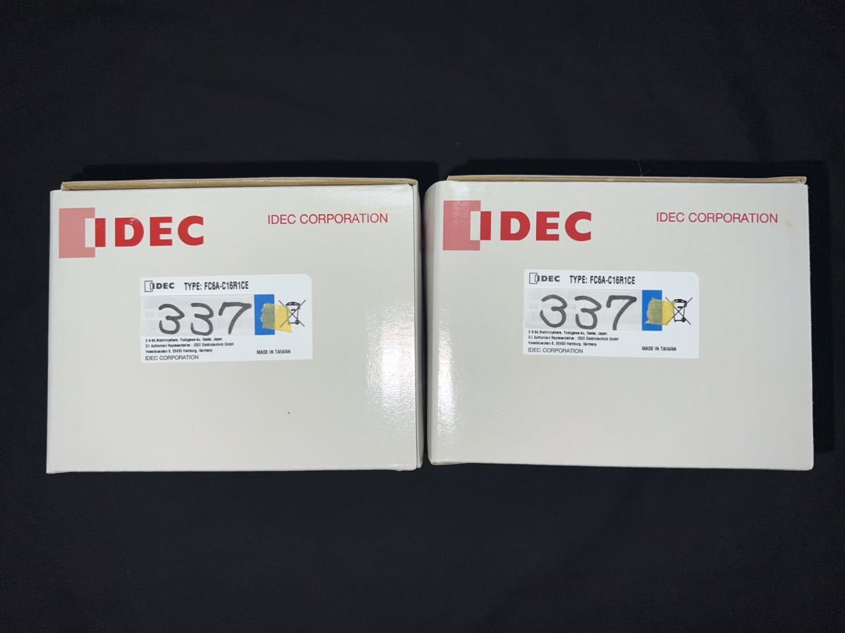 【２個セット】IDEC / FC6A-C16R1CE / MICROSMART オールインワンタイプCPUモジュール FC6A- アイデック 【送料無料】337_画像1