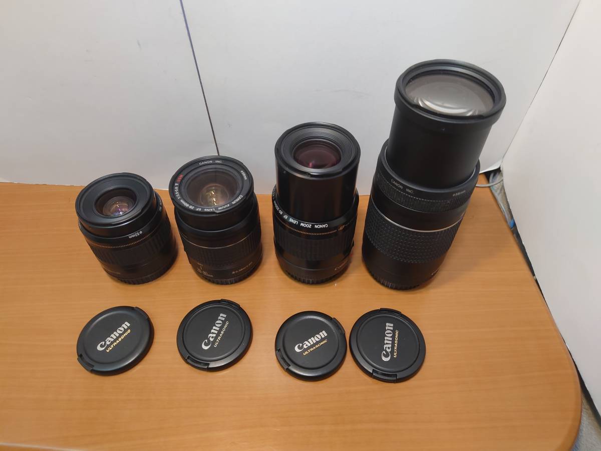 Canon EOS 60D +レンズ4種セット　ULTRASONIC　20-80mm/35-80mm/80-200mm/75-300mm 難あり_画像6