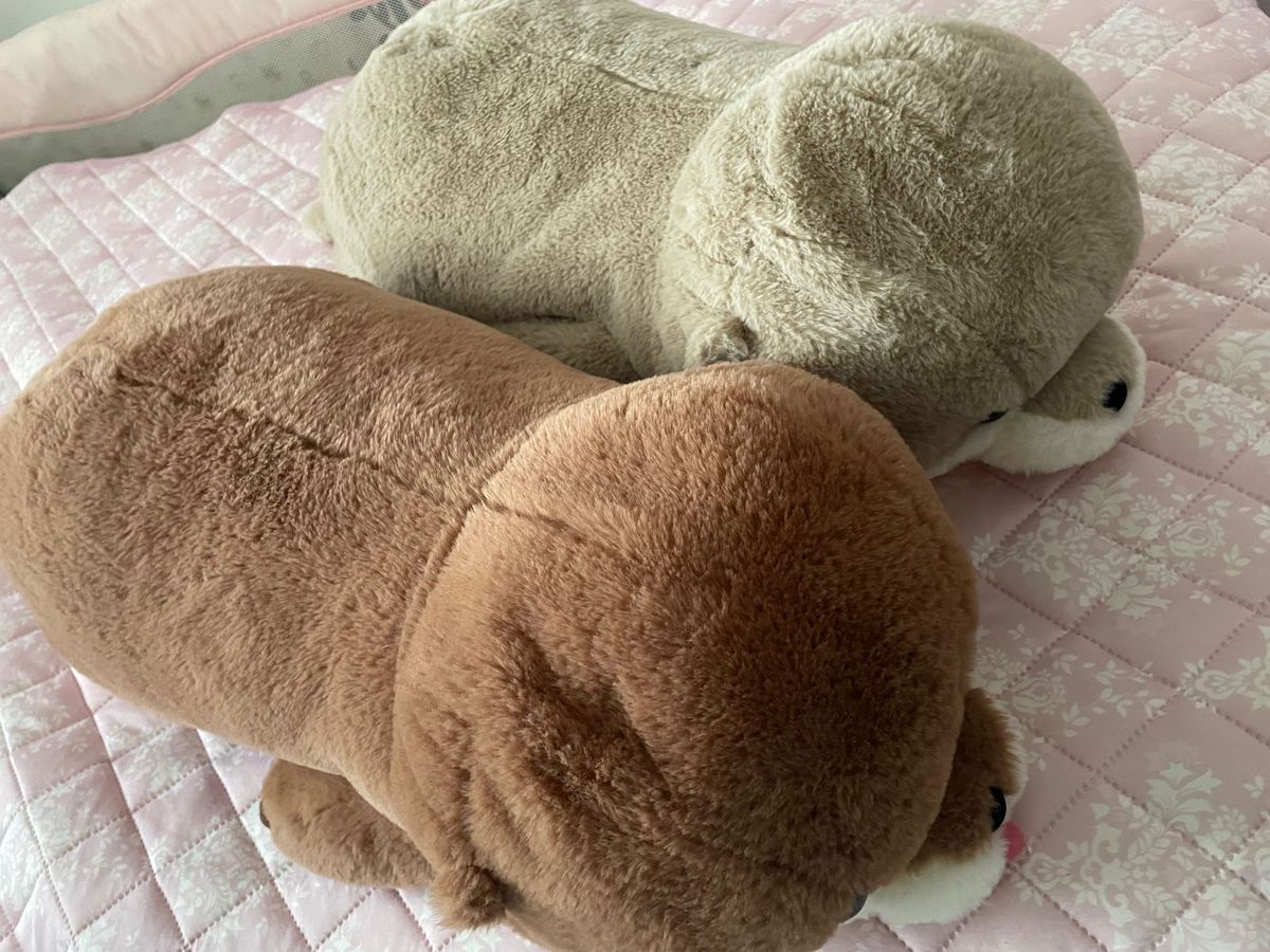 くったりカワウソ 寝そべりBIGぬいぐるみ 2体コンプリート くったりカワウソ 寝そべりBIGぬいぐるみ 2体コンプリート