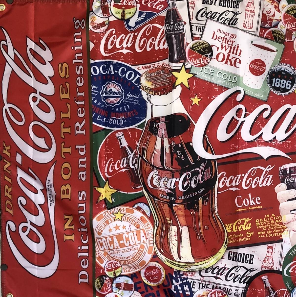 * магазин салон орнамент specification *CC52 Coca Cola флаг Classic retro флаг постер жестяная пластина табличка Cola постер USA смешанные товары american смешанные товары импорт смешанные товары 