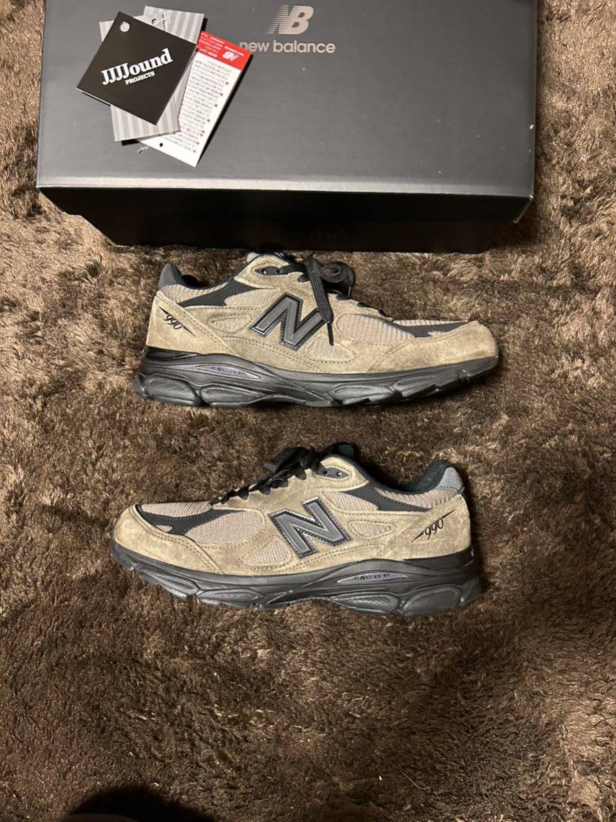 JJJJound New Balance M990v3 27.5cm 9.5 Brown/Black _画像4