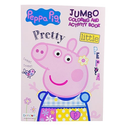  including carriage pepapig paint picture 15393bc coating ....aktebiti- maze toy Work book Kids Peppa Pig import 
