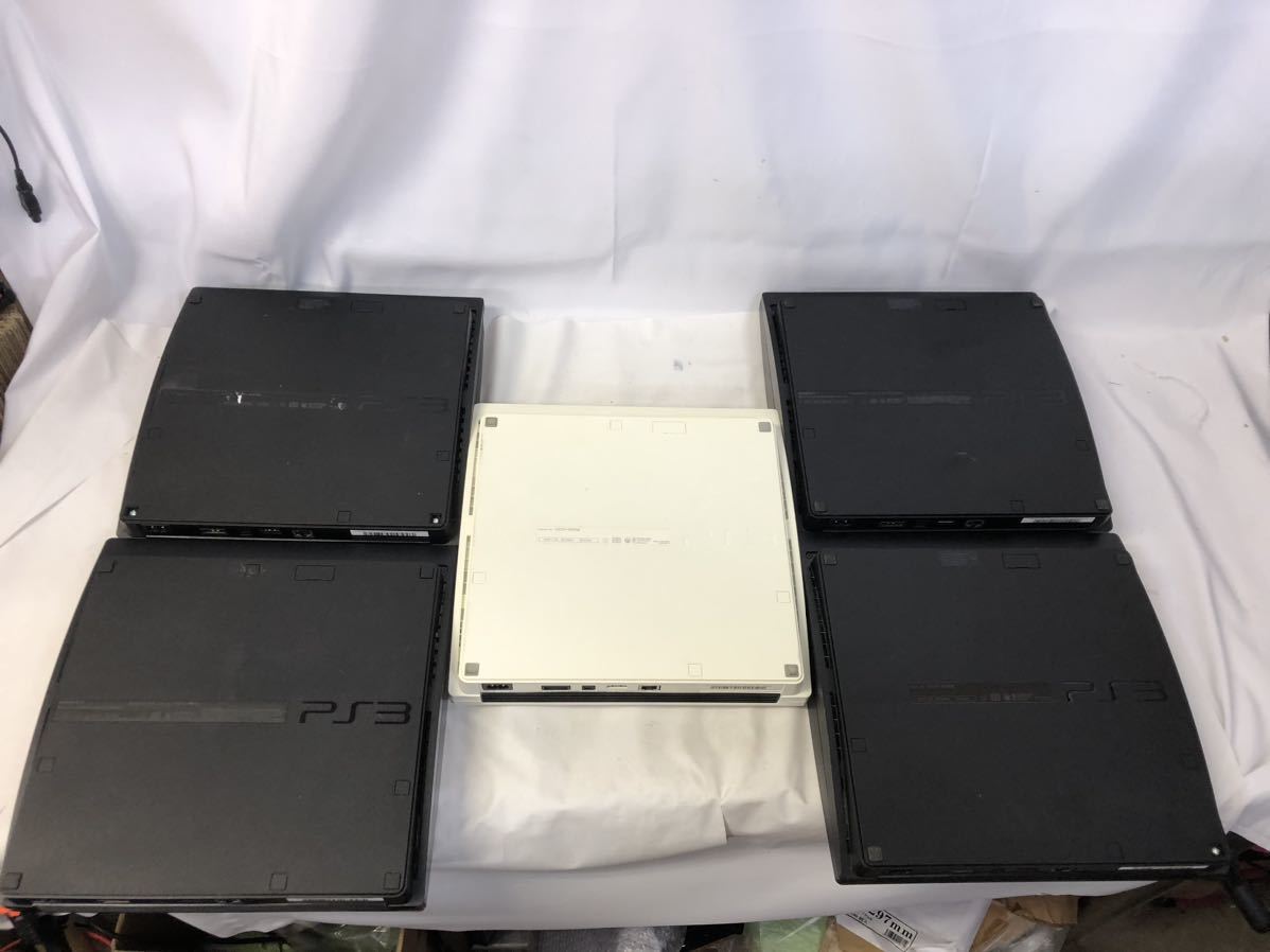 ★☆【通電確認のみ】PlayStation3 PS3 本体のみ まとめ5台 CECH2500A 3000A 3000B PlayStation3 ※コントローラーなし SONY/ソニー☆★_画像2