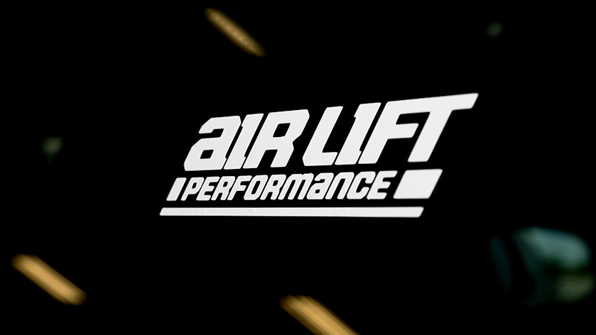 ラスト　小　 Air Lift Performance 　抜きステッカー　白　USDM　エアリフトパフォーマンス　エアサス_画像2