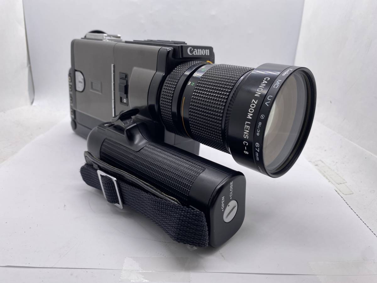 【 美品/動作品 】キャノン Canon 1014XL-S Super 8 Movie Cine Camera 6.5-65mm 1.4 Macro_画像2
