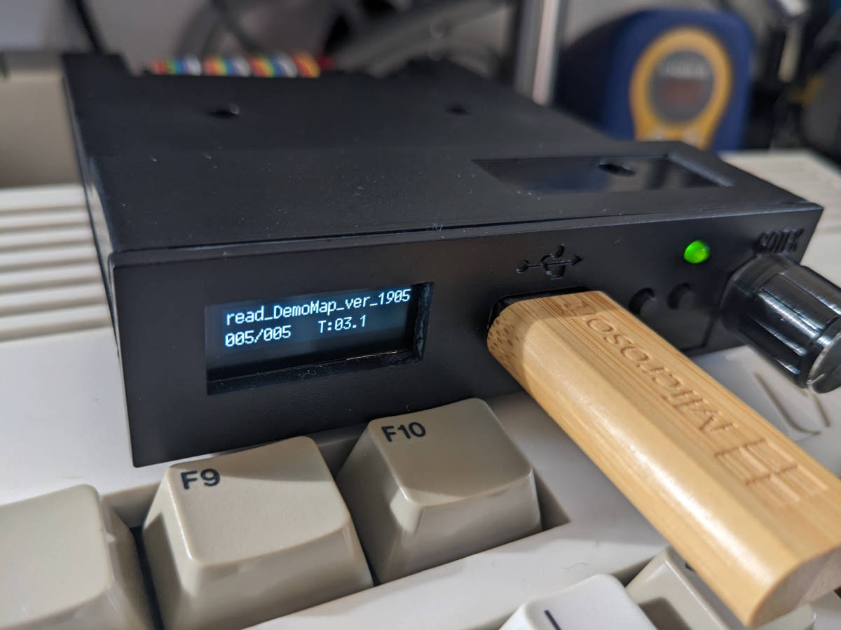 Gotek フロッピーエミュレータ FDD 黒色 [E] Amiga Yamaha MSX Akai PC Korg Atari_画像1