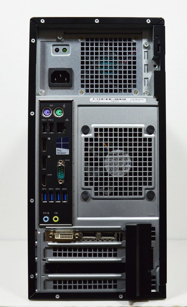 0925A Xeon E3 1240 v5 3.50GHz メモリ 16GB SSD 512GB + HDD 500GB NVIDIA Quadro K2200 4GB GDDR5 Windows 10 DELL Precision Tower 3620_画像4