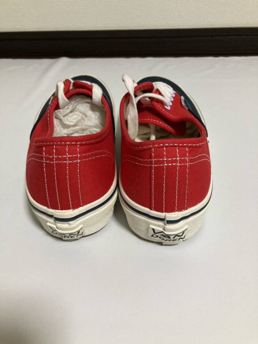 デッドストック VANS BEAMS ビームス別注 VAN DOREN AUTHENTIC 26.0 オーセンティック スニーカー バンズ US8 ヴァンズ_画像4