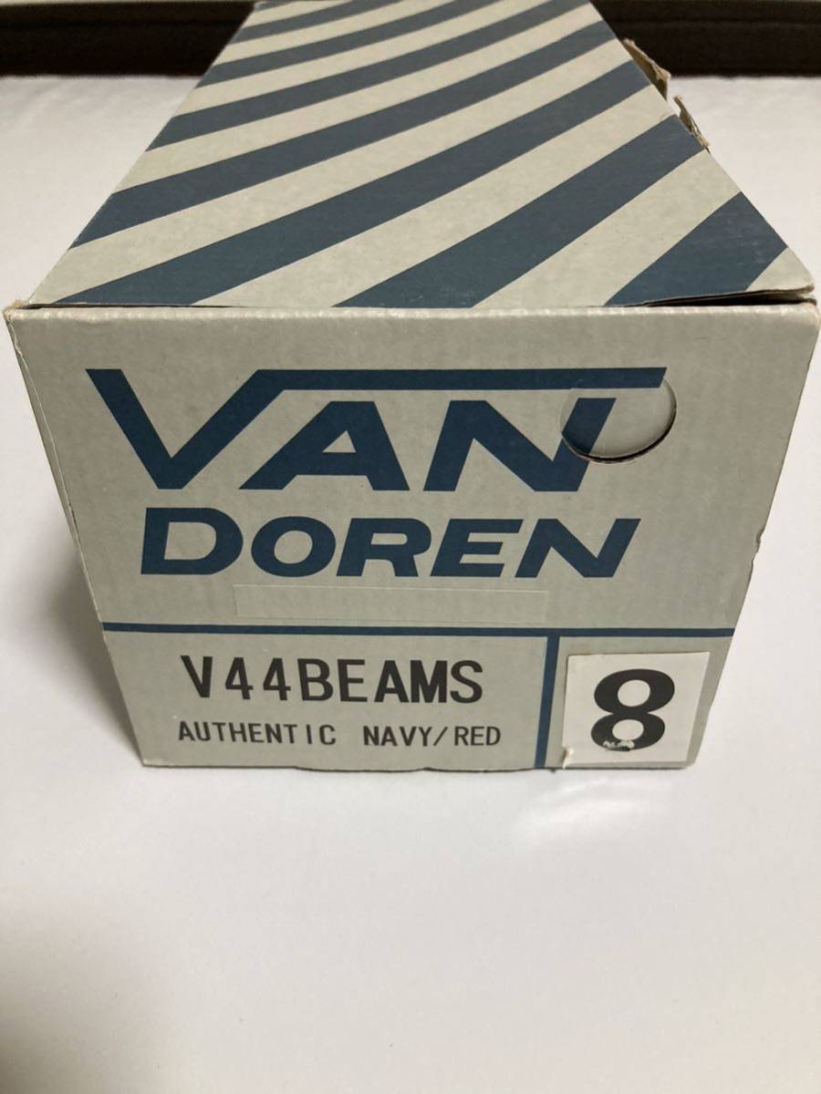 デッドストック VANS BEAMS ビームス別注 VAN DOREN AUTHENTIC 26.0 オーセンティック スニーカー バンズ US8 ヴァンズ_画像10