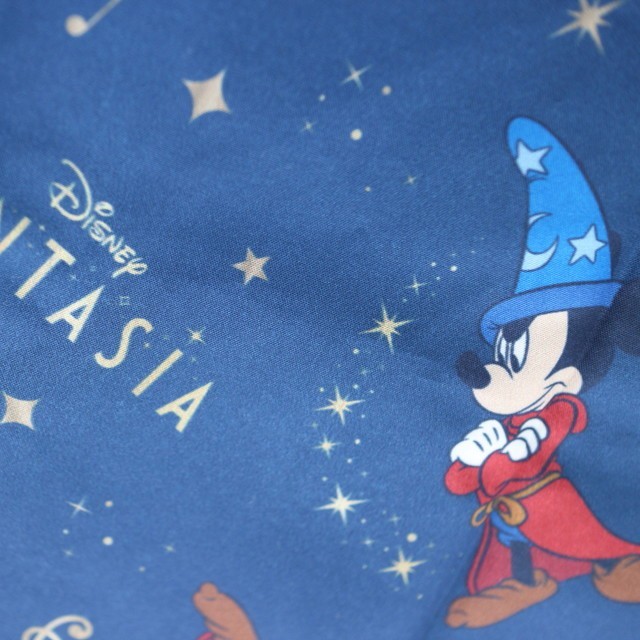 Disney ファンタジア ミッキーマウス キラキラマジック エコバッグ エコトートバッグ　収納袋付き　_画像6