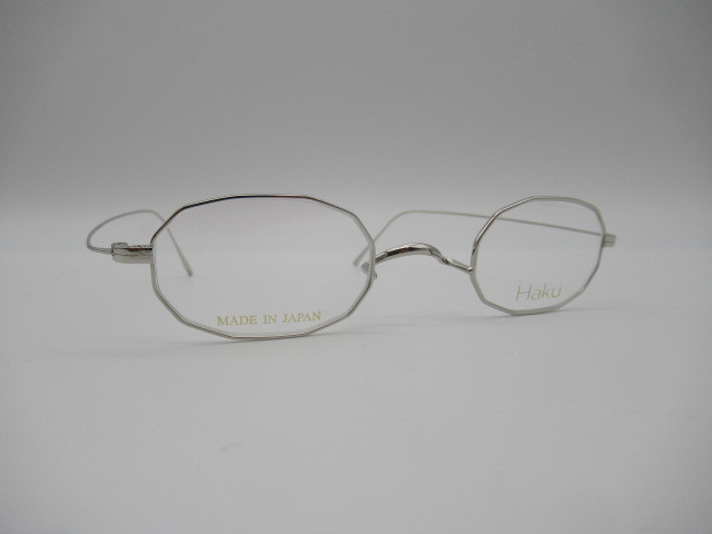 Haku 12 OVAL SILVER 42サイズ 新品・未使用品 日本製 メタル_画像1