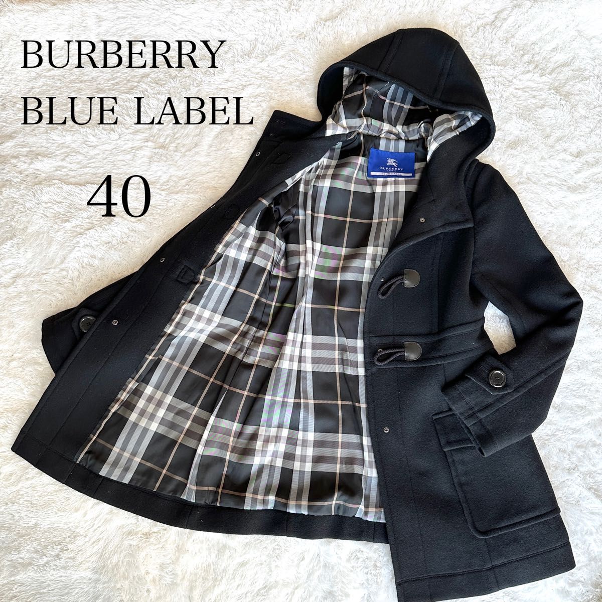 2020年のクリスマスの特別な衣装 BURBERRY BLUELABELダッフルコート