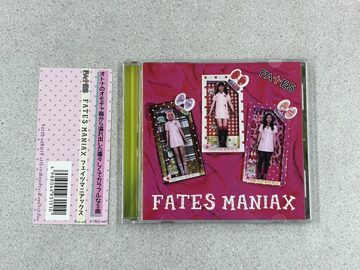 FATES - MANIAX フェイツ - マニアックス ガールズバンド★3人組5曲入り_画像1