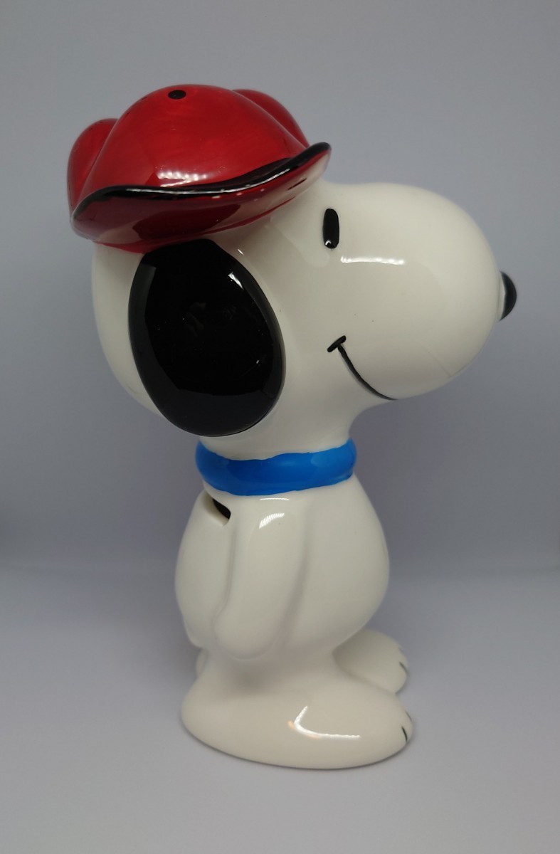  Snoopy керамика производства копилка бейсбол Baseball SNOOPY