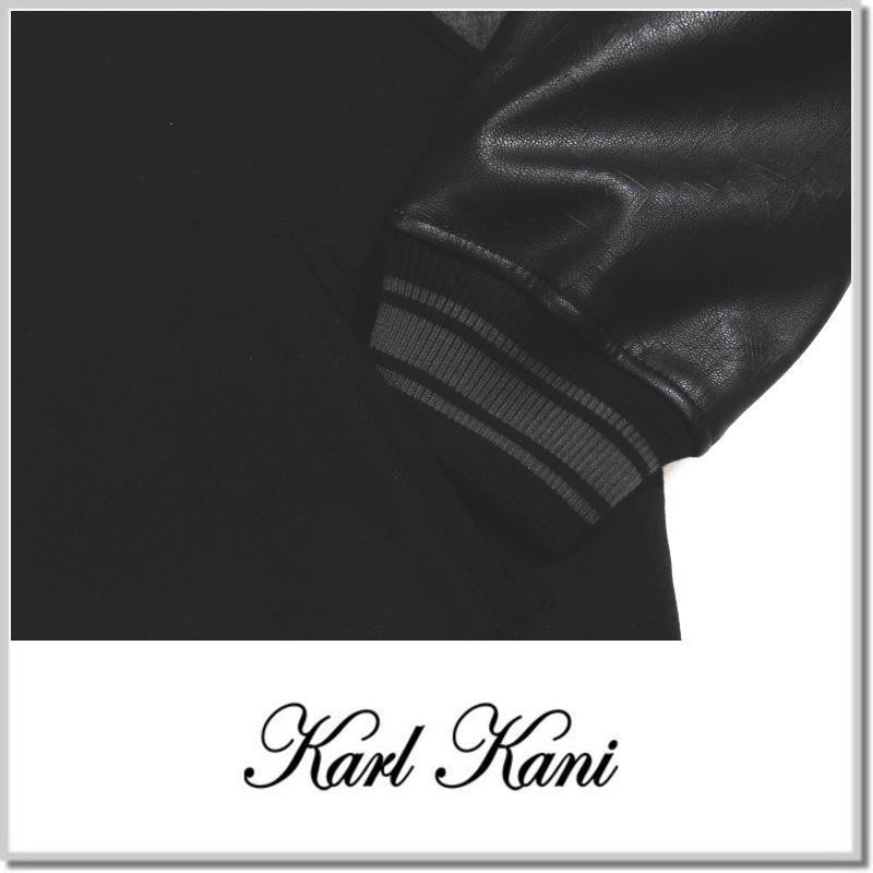 カールカナイ KARL KANI 刺繍 ロゴ スタジャン 233K1701-09 カールカナイ KARL KANI 刺繍 ロゴ スタジャン 233K1701-09