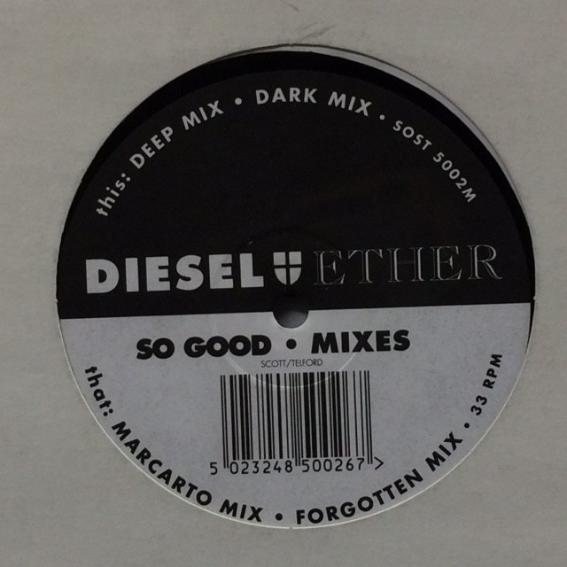 Diesel + Ether - So Good (Mixes)（★盤面ほぼ良品！）_画像1