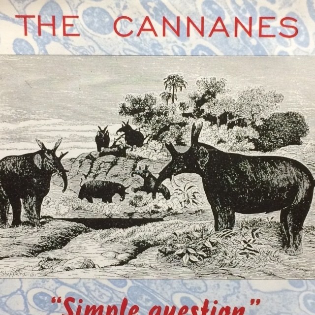 The Cannanes - "Simple Question" EP（７インチ）（★美品！）_画像1