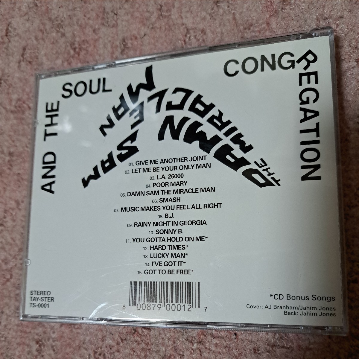 DAMN SAM THE MIRACLE MAN & THE SOUL CONGREGATION / O.C.TOLBERT 輸入盤CD _画像2