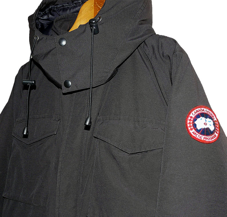 CANADAGOOSE（カナダグース）CONSTABLE PARKA ダウンジャケット 黒 ■4071JM R XS（S程度）メンズ ■グリフィン インターナショナル_画像2