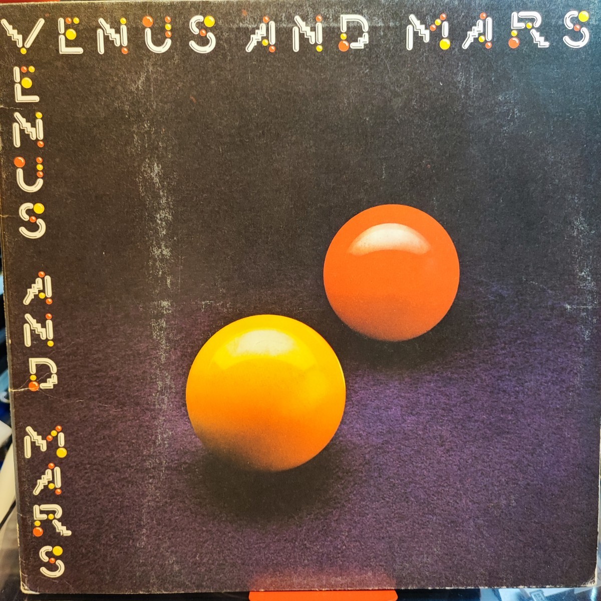 LP UK ORIG Venus And Mars Paul McCartney&Wings 希少なキャピトルレーベル。音質上。_画像1